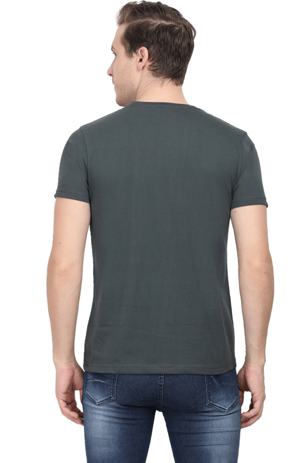 Men's Round Neck Half Sleeve Holy Spirit T-Shirt