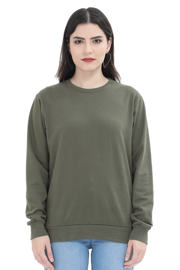 Unisex Plain Sweatshirt