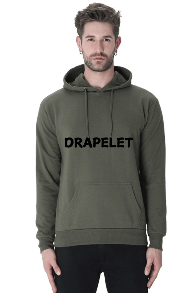 Unisex Hooded Drapelet Sweatshirt