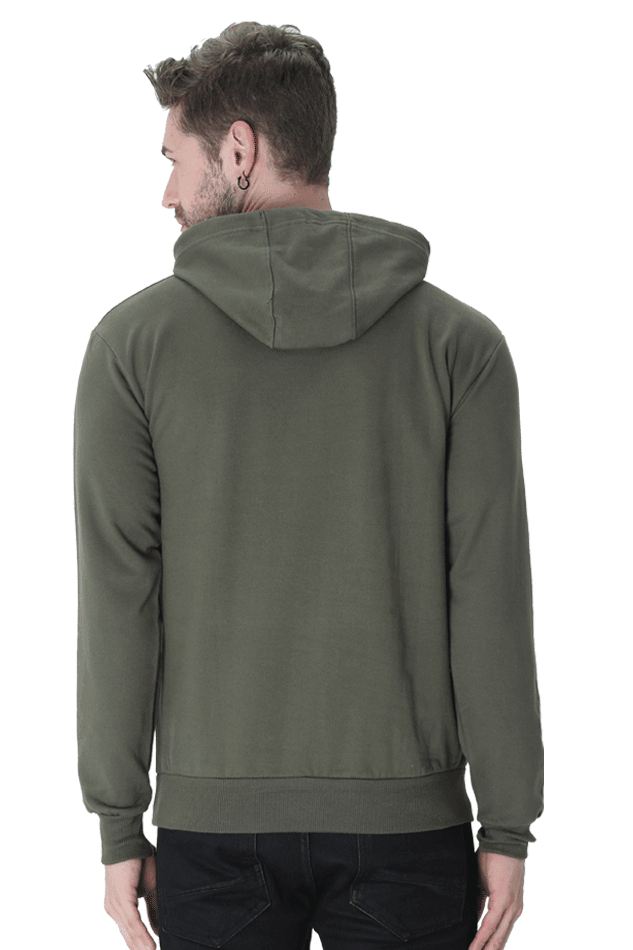 Unisex Hooded Drapelet Sweatshirt