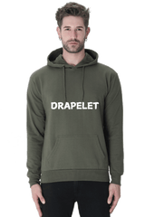 Unisex Hooded Drapelet Sweatshirt