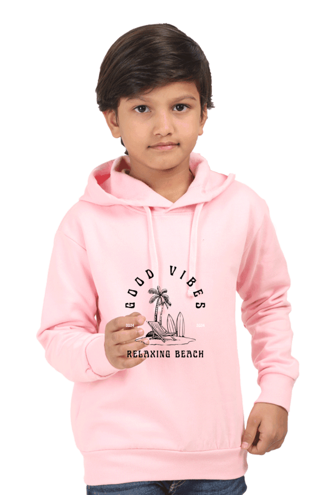 Pink Hooded Sweatshirt