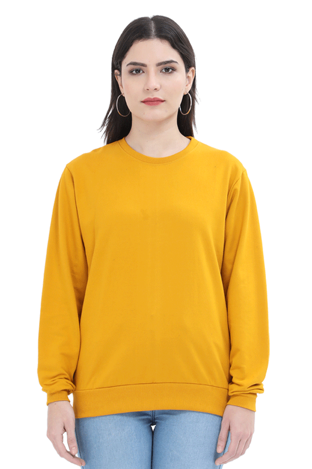 Unisex Plain Sweatshirt