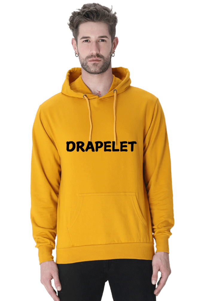 Unisex Hooded Drapelet Sweatshirt