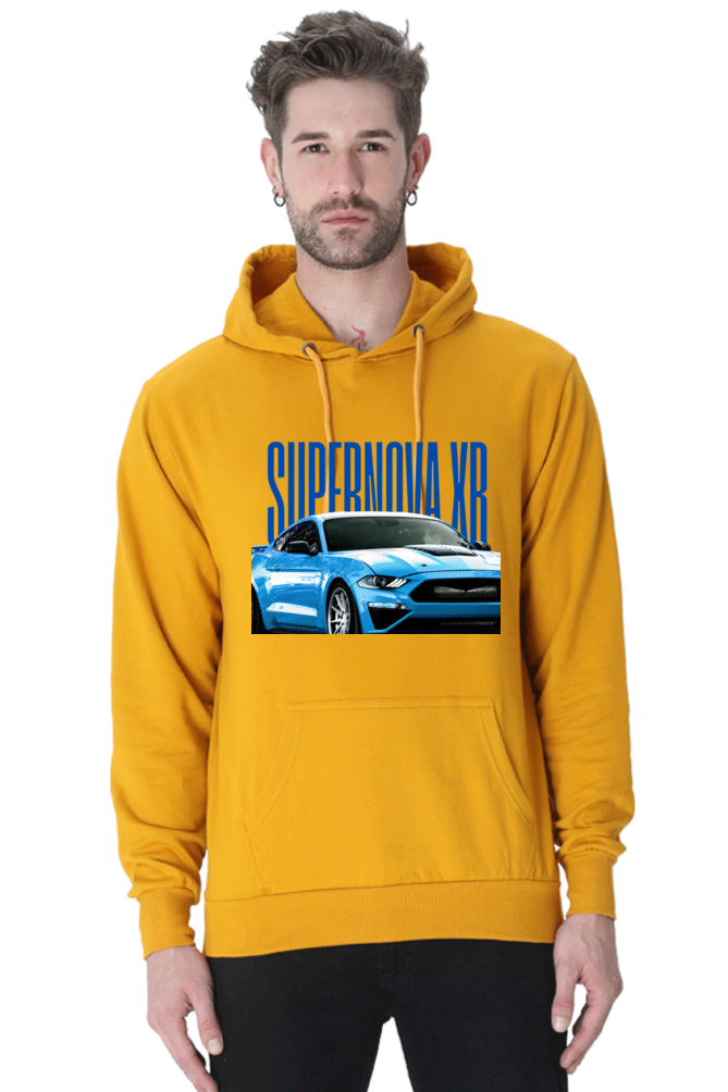 Men's Supernova Car Hooded Sweatshirt