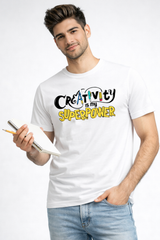 Men's Creativity Is My Superpower – Classic Crew T-Shirt