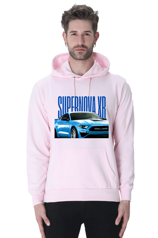 Men's Supernova Car Hooded Sweatshirt