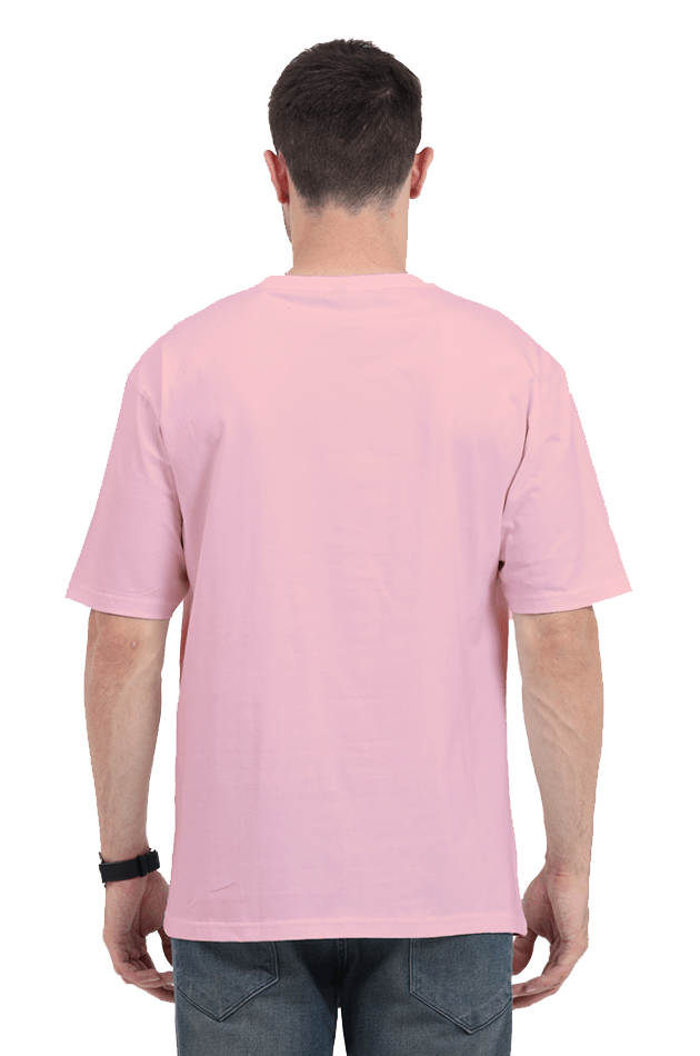 Unisex Light Baby Pink Oversized Standard T-Shirt