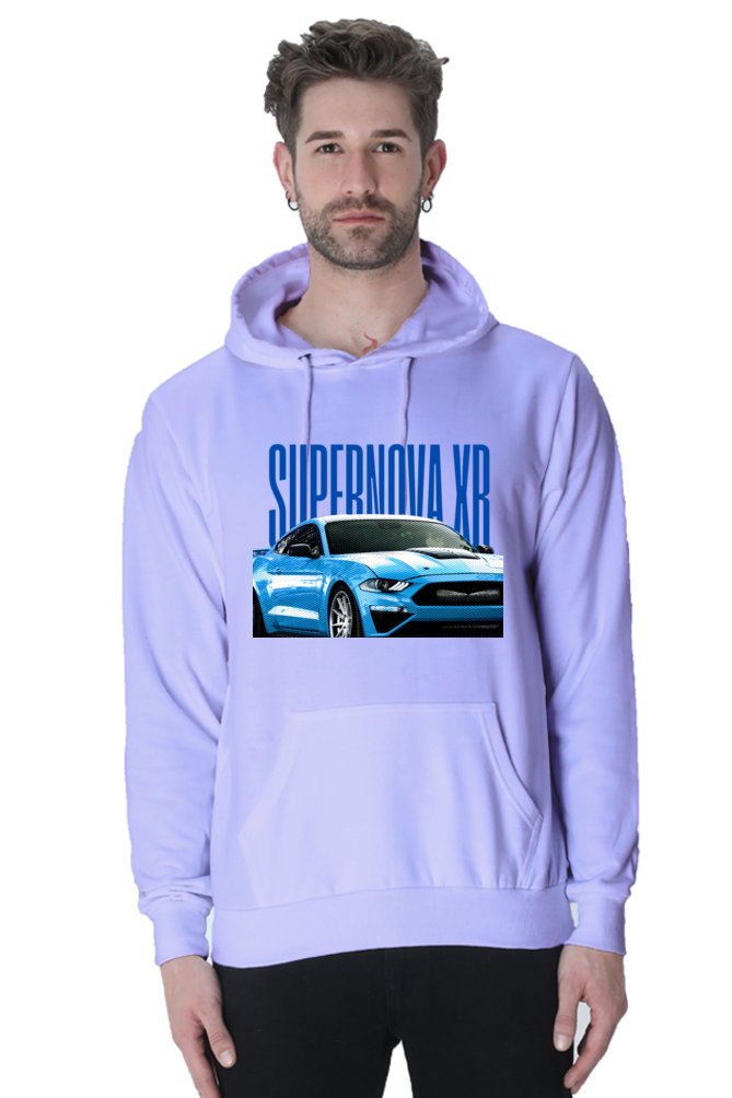 Men's Supernova Car Hooded Sweatshirt