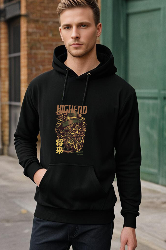 Men's High-end Hooded Sweatshirt