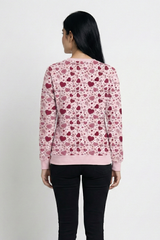 Women's Love Pattern AOP Sweatshirt