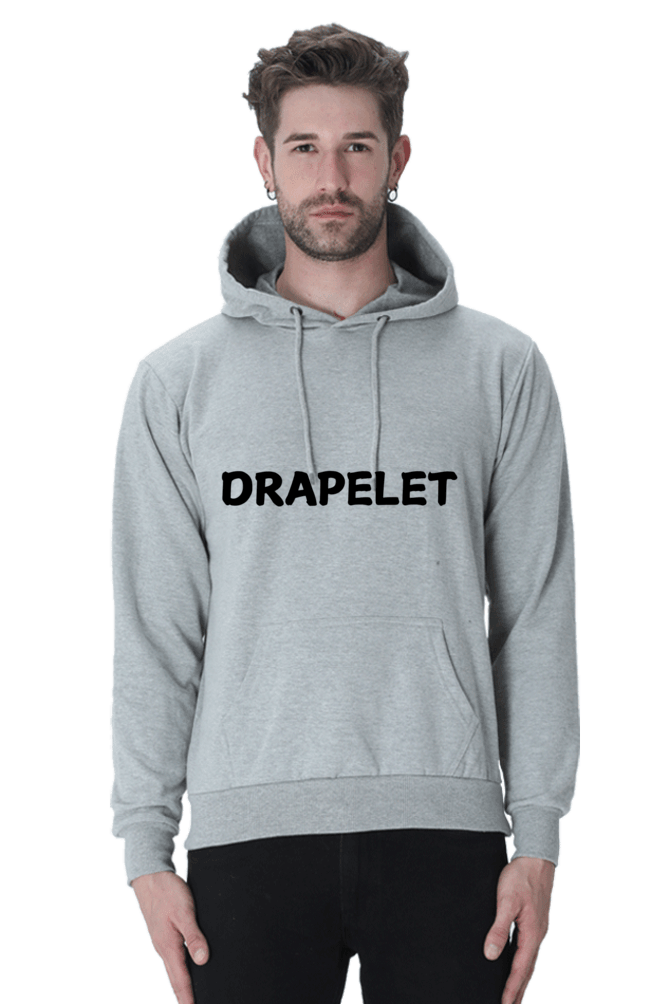 Unisex Hooded Drapelet Sweatshirt