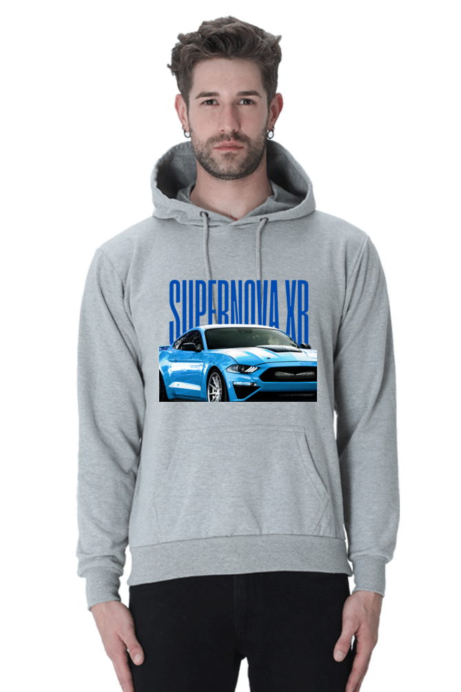 Men's Supernova Car Hooded Sweatshirt