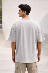 Men's Hey Boy Skateboard Graphic Oversized T-Shirt