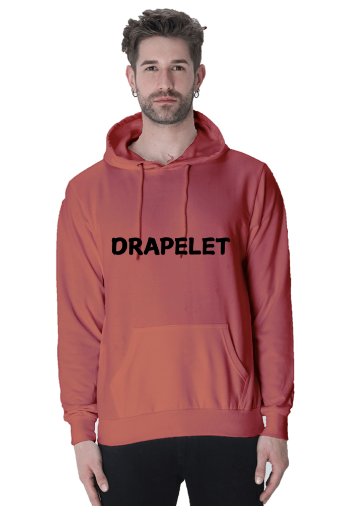 Unisex Hooded Drapelet Sweatshirt