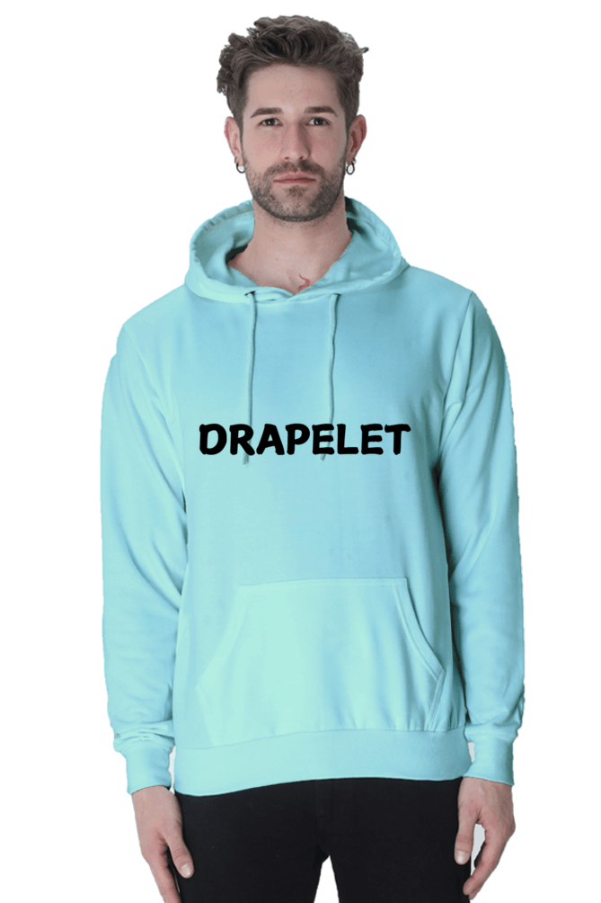 Unisex Hooded Drapelet Sweatshirt