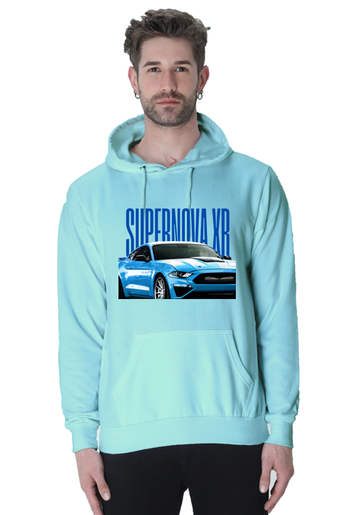 Men's Supernova Car Hooded Sweatshirt