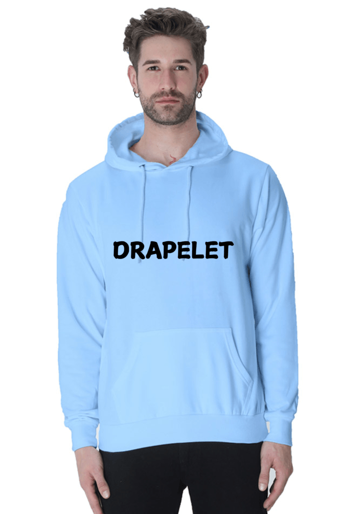 Unisex Hooded Drapelet Sweatshirt