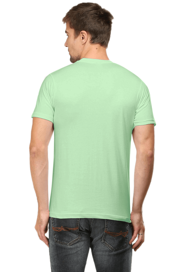 Men's Round Neck Half Sleeve Adventure Quote T-Shirt