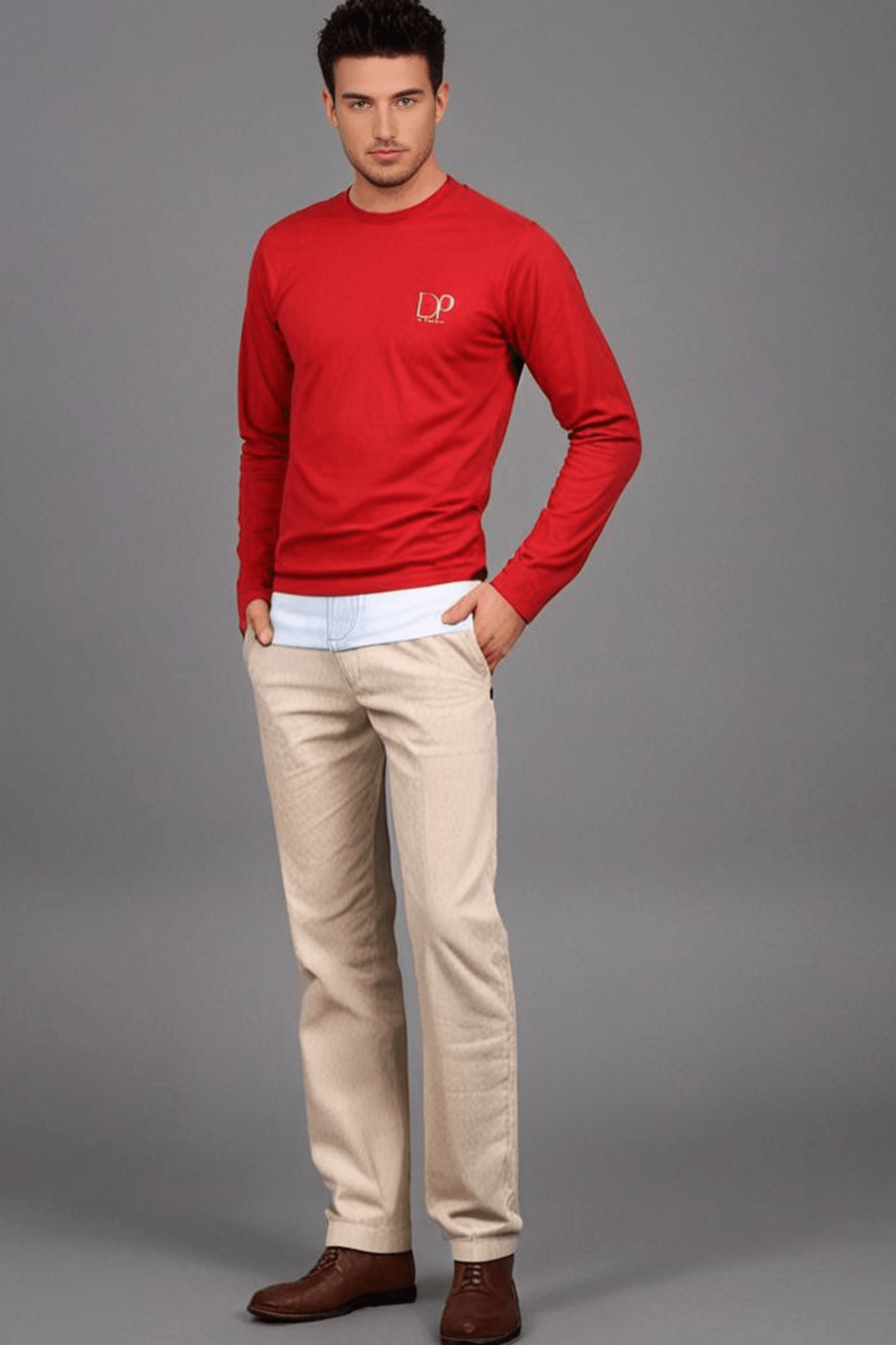 Men's Round Neck Full Sleeve T-shirt