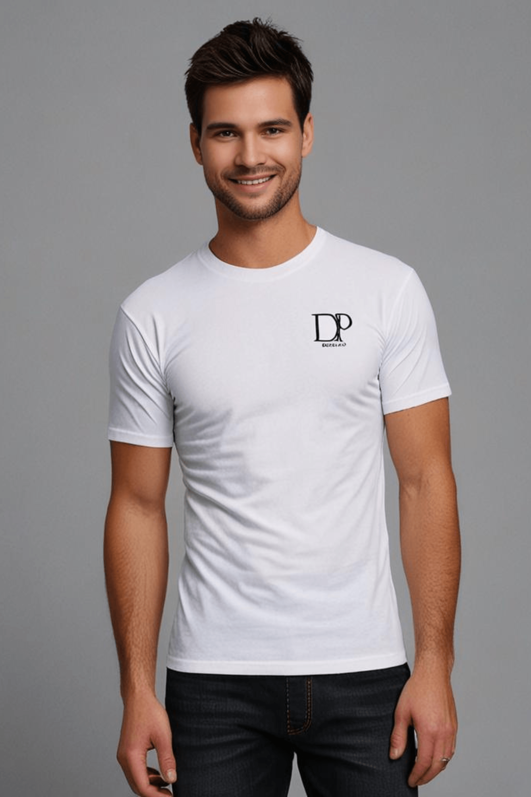 Men's Round Neck Half Sleeve Classic T-shirt