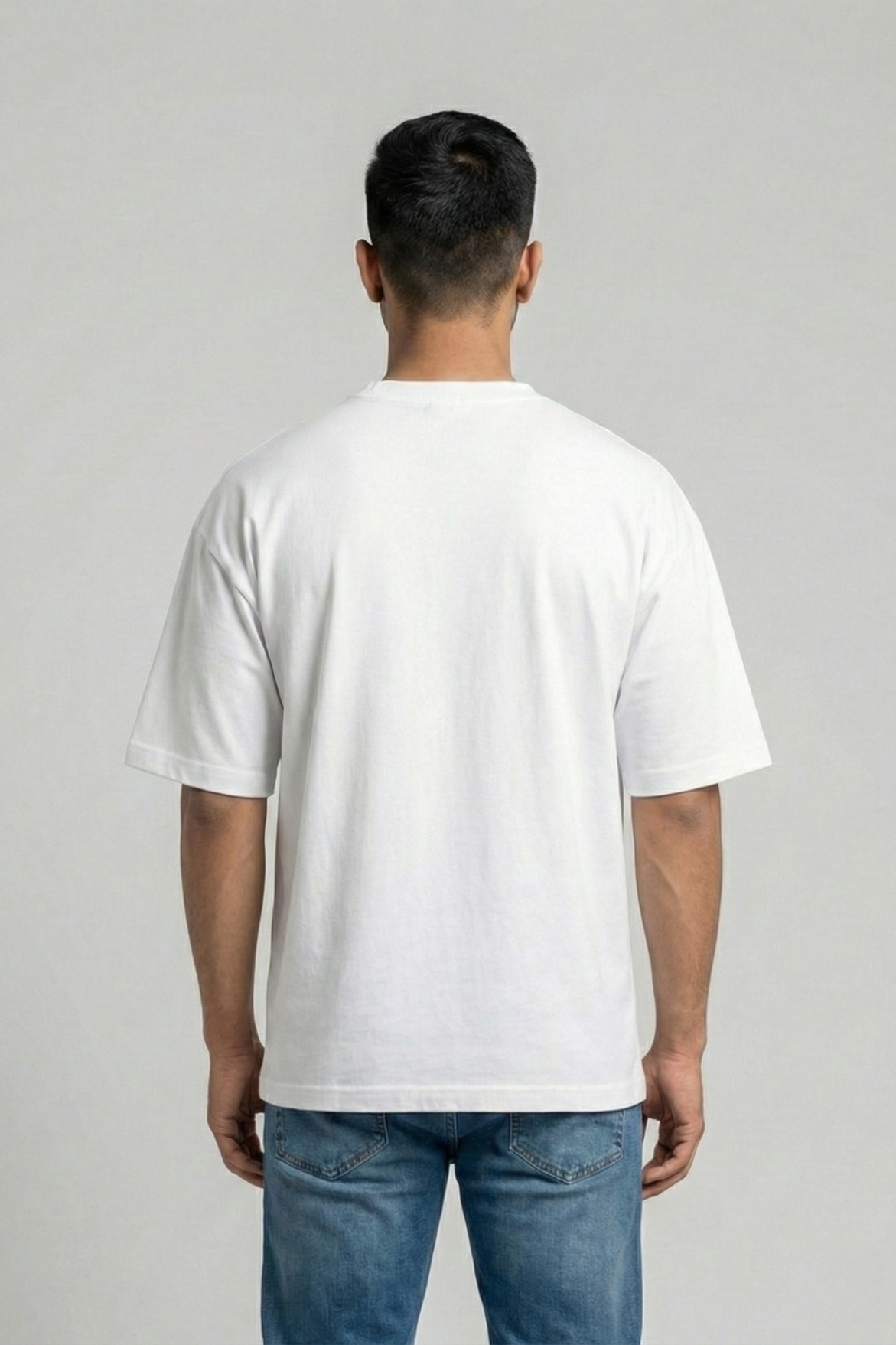 Men's Eat Sleep Play Holi Repeat – Classic Oversized White T-Shirt