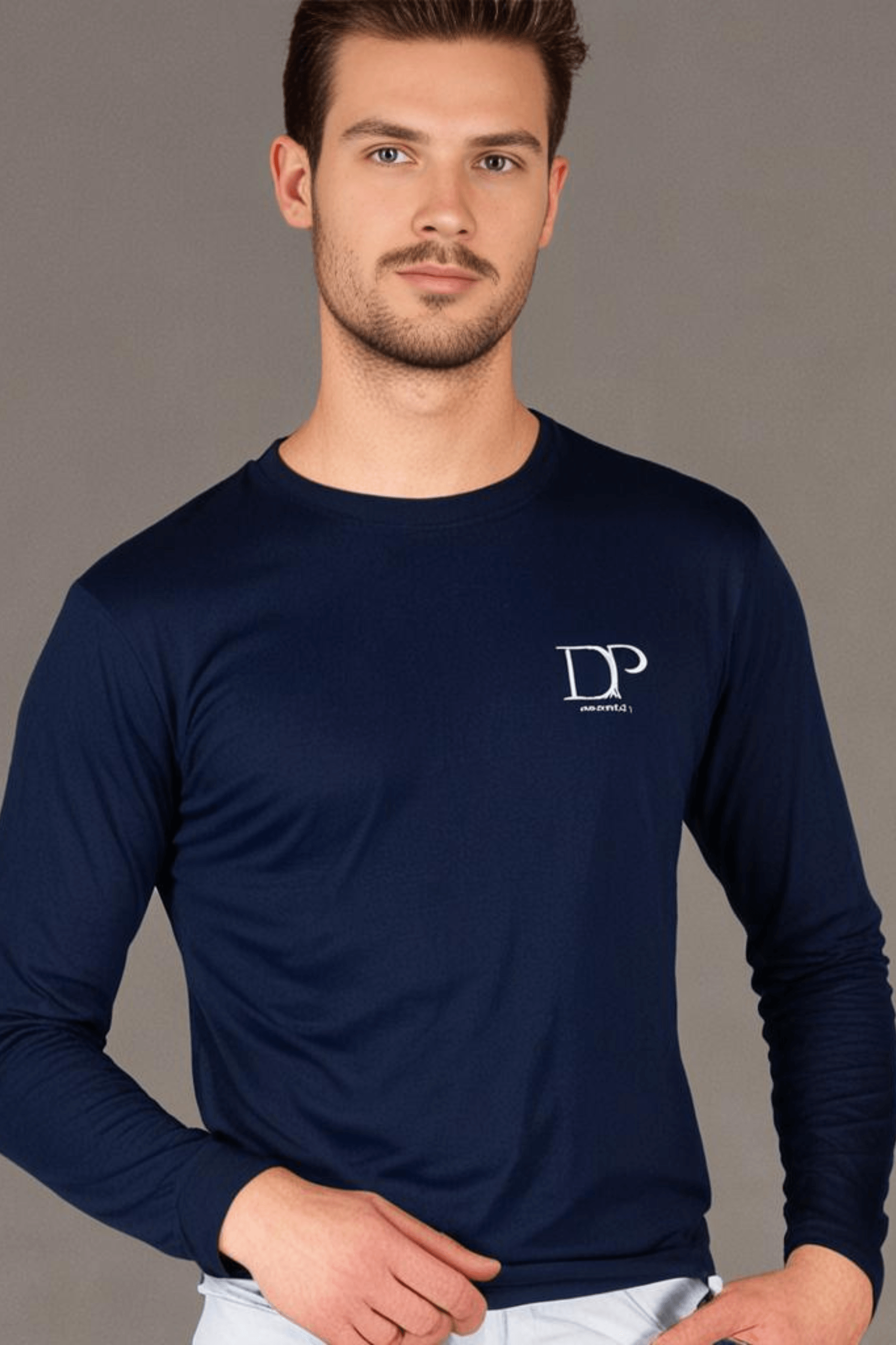 Men's Round Neck Full Sleeve T-shirt