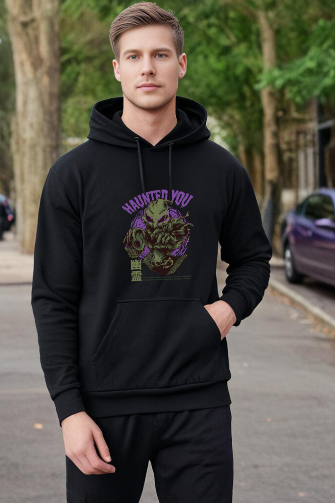 Men's Haunted Hooded Sweatshirt