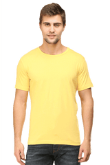 Men's Round Neck Half Sleeve Plain T-shirt