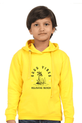 Yellow Hooded Sweatshirt