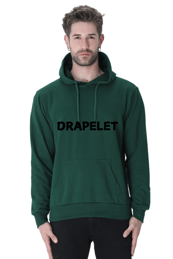 Unisex Hooded Drapelet Sweatshirt