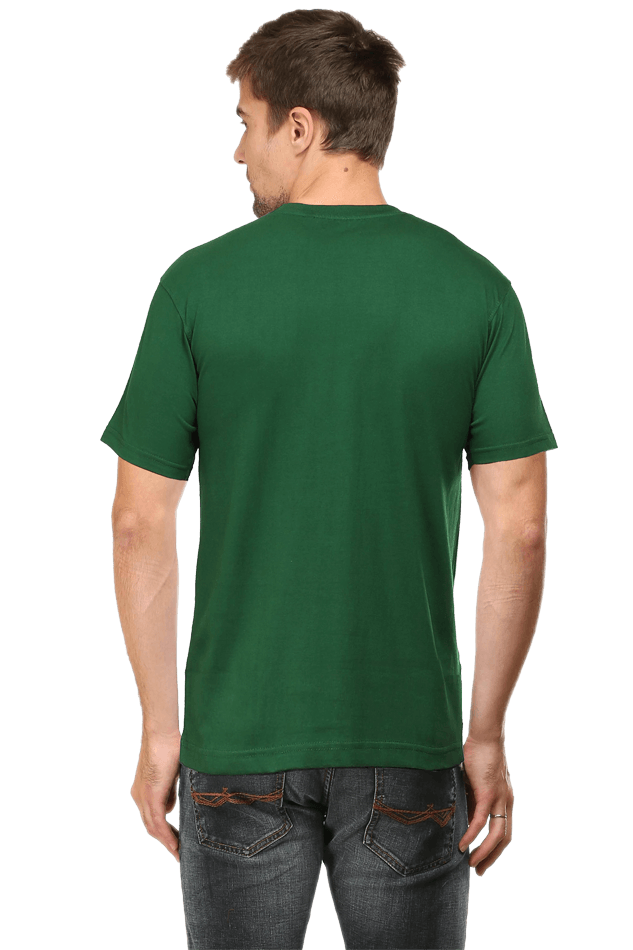 Men's Round Neck Half Sleeve Holy Spirit T-Shirt