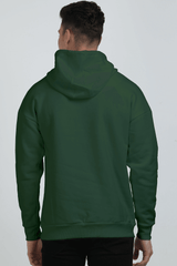 Men's Stand Out Bottle Green Oversized Hooded Sweatshirt