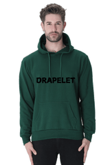 Unisex Hooded Drapelet Sweatshirt