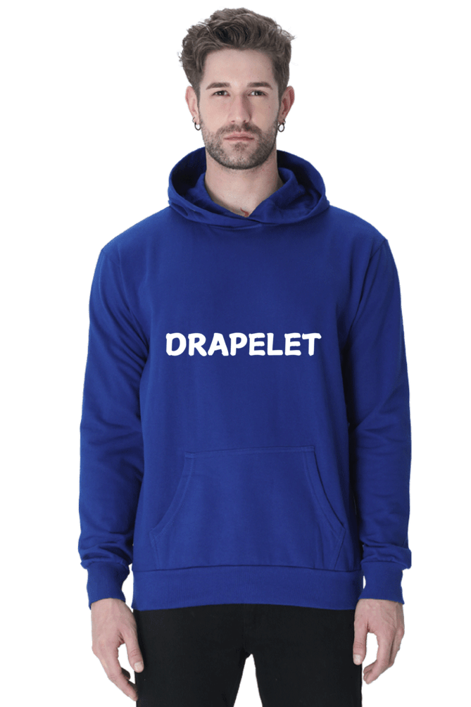 Unisex Hooded Drapelet Sweatshirt