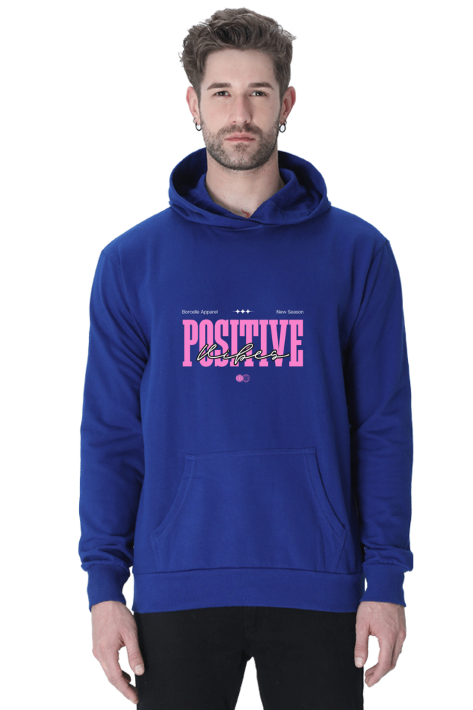 Men's Positive Vibes Hooded Sweatshirt