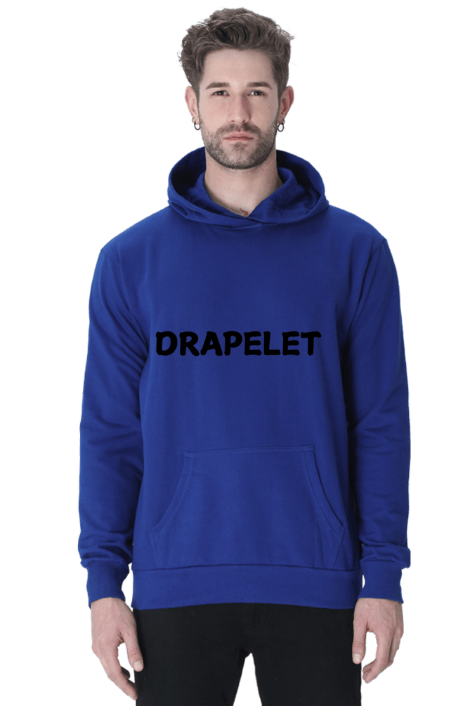 Unisex Hooded Drapelet Sweatshirt