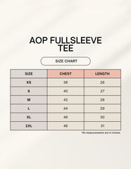 Women's Bohemian Border Print Full Sleeve T-shirt