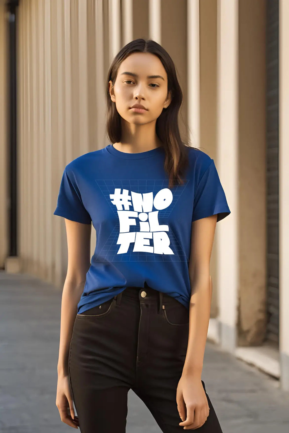 girls blue tshirts 