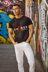 Unisex Black "Change is Constant" Premium Supima T-Shirt