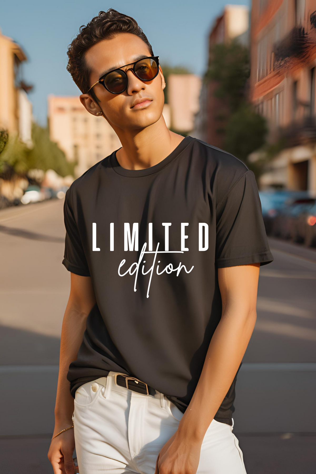 Unisex Black "Limited Edition" Premium Supima T-shirt