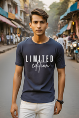 Unisex Navy-Blue "Limited Edition" Premium Supima T-shirt